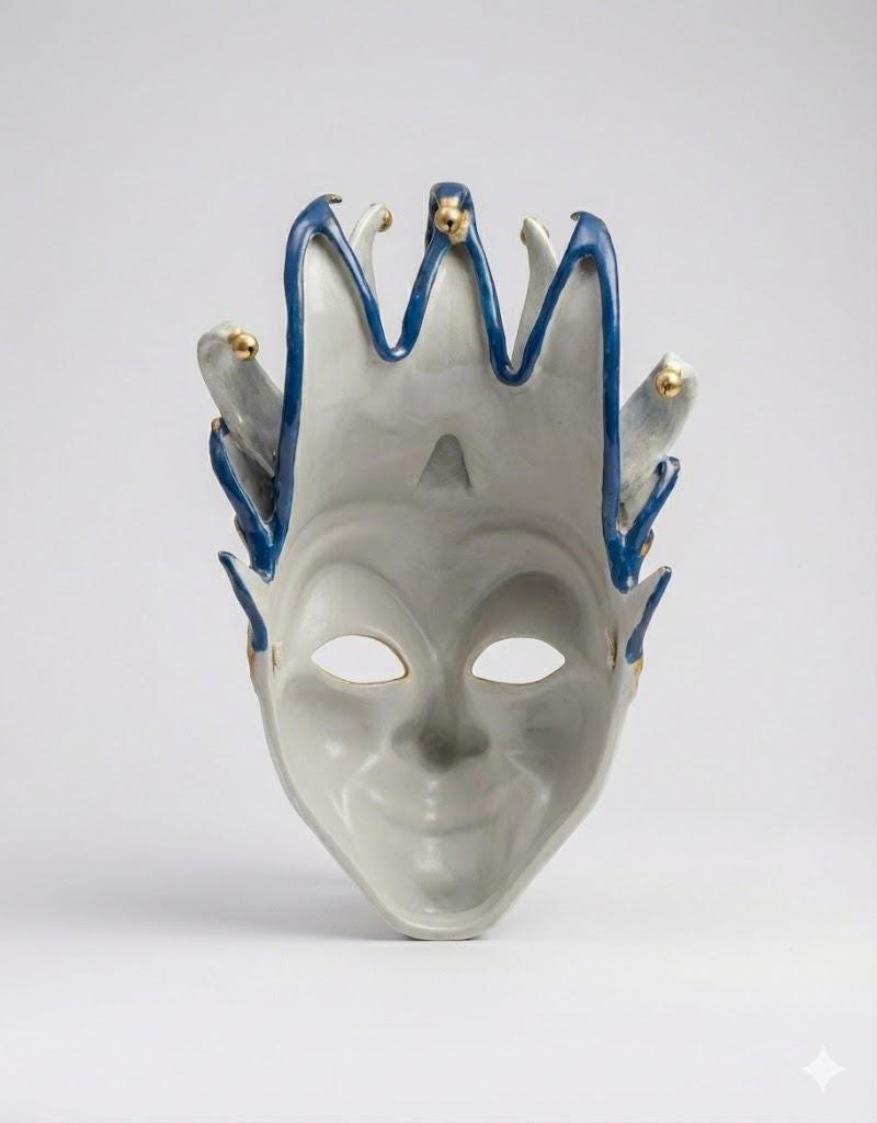 Venetian Joker Mask, Rare 3D Print STL File - Image 3